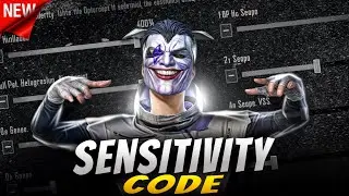BGMI BEST 🔥 SENSITIVITY SETTINGS | BGMI SENSITIVITY CODE TODAY | BGMI ZERO RECOIL SENSITIVITY CODE