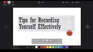 How to Add Audio to PowerPoint on Windows 10 and export as an mp4 7-1-19