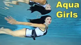 Beautiful Girl Underwater
