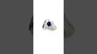 Bague argent, Amethyste 1.38 ct
