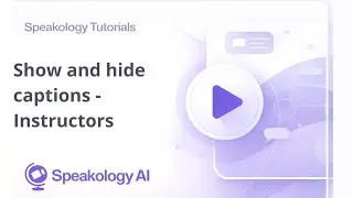 Show and hide captions   Instructors