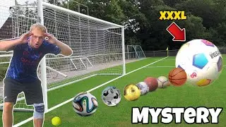 XXL MYSTERY BALL FUSSBALL CHALLENGE⚽️😱
