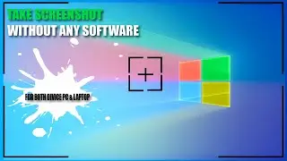 How to take a screenshot without any software 🔥