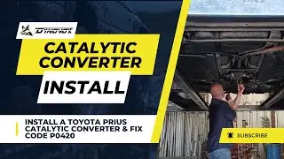 DYNOVOX REVIEW丨 Install a Toyota Prius Catalytic Converter & fix code P0420