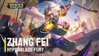 New Skin | Zhang Fei - Hyperblade Fury | Heroes Evolved | NetDragon