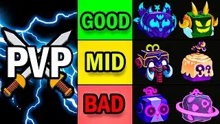 The Ultimate PVP Fruit Tier List... | Kitsune Update | Blox Fruits