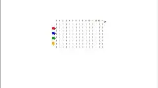 Simulation of Python Turtle Racing Game