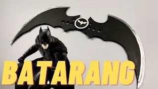 How to make BATMAN Batarang using Cardboard ! FREE Templates !