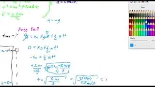 Kinematics and Free Fall