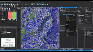 Ecognition automatinė klasifikacija (Supervised Classification)