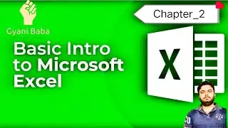 Microsoft Excel Tutorial for beginners ll Chapter_2