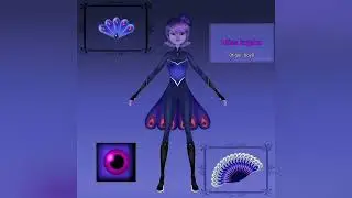 Kagami usando Miraculous Pavo Real temporada 6 ARTE CONCEPTUAL #miraculousladybug #miraculousseason6