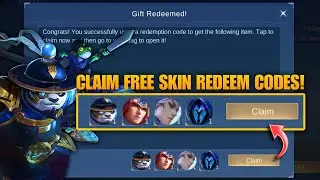 CLAIM NEW FREE RANDOM SKIN REDEMPTION CODES FROM MOBILE LEGENDS