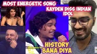 HISTORY BANA DIYA Kayden Sharma REACTION VIDEO #mtvhustle #rap #kayden #badshah