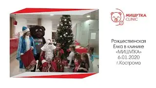 Рождественская ёлка в клинике "МИШУТКА" Кострома