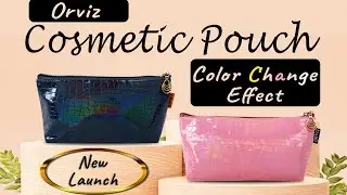 Cosmetic Pouch Bag For Women Organizer Bag | Travel Pouch For Girls | Makeup Bag | Orviz