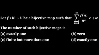 bijective function of one variable iit jam 2021 real analysis tifr cmi nbhm gate csir net duet cuet