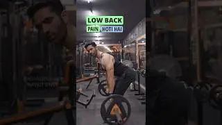 ✅ Fix Low BACK PAIN in Barbell Rows! 