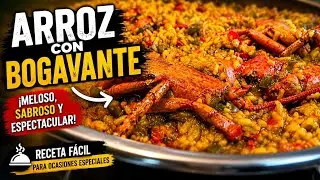 Arroz con bogavante meloso ¡Uno de los platos más demandados en ocasiones especiales!