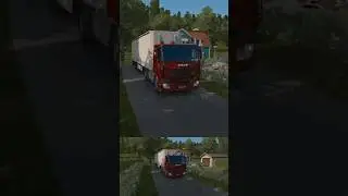 #ETS2 Parking at home in Warsaw (map mod) Could you do it better? #eurotrucksimulator2