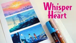 Drawing My Favourite Studio Ghibli Film | Entire Process Explained