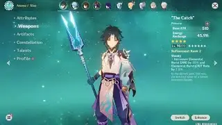XIAO 90 level , All talent 8 level | genshin impact #genshin #genshinimpact