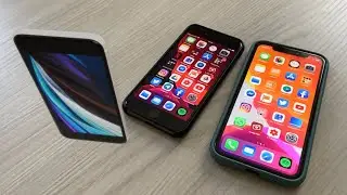 RECENSIONE iPhone SE 2020 VS iPhone XR VS iPhone 8
