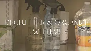 DECLUTTERING & ORGANIZING MY APARTMENT