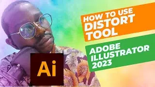 How to use Envelope Distort Tool in Adobe Illustrator 2023