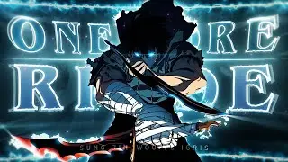 SUNG JIN-WOO VS IGRIS🔥 - One More Ride [Edit/AMV] 4K!