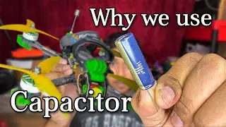 Why we put Capacitor in a FPV Drone | FPV India | Hindi
