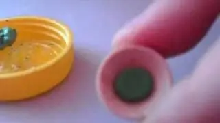 How to Make a Bowl of Peas/Spinach Out of Polymer Clay