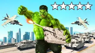 FRANKLIN BECOMES HULK in GTA 5