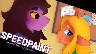 Speedpaint - Susie x Noelle