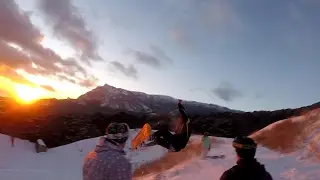 лес, снег