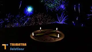 3D Animation || Fire Crackers || diwali lights animated
