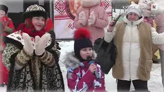 ШИРОКАЯ МАСЛЕННИЦА в селе Красниково Пристенский район 25.02.2023  Водяная мельница Курская область