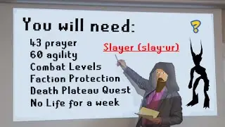 My 4th Slayer Task is 15 Hours of Agility | 1nDone Ep8