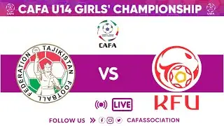 KYRGYZ REPUBLIC vs TAJIKISTAN | MD2| CAFA U14 GIRLS' Championship 2023