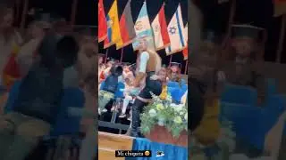 Así fue el egreso del jardín de Matilda Salazar.