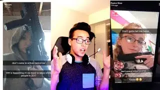 SHAKOPEE HIGH SCHOOL KIDS SEND THREATENING SNAPS.... (THEY MUST BE STOPPED)