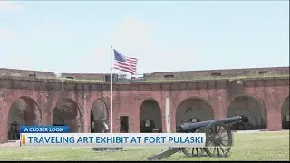 Ft. Pulaski exhibit