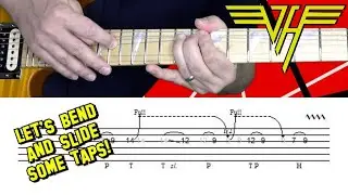 Van Halen - Best of Both Worlds - guitar solo lesson with tabs!