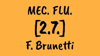 [ 2.7. Brunetti ] | Exercícios de MecFlu