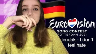Jendrik - I don’t feel hate - Германия - Евровидение 2021 - Реакция - Germany - Eurovision 2021