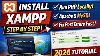 How to Install & Use XAMPP Server (Step-by-Step Tutorial)