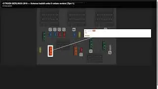 Fuse box location and diagram: citroen berlingo 2010 - Schema fusibili