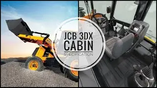 New JCB 3DX Cabin Specification 2024 Model