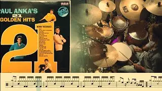 paul anka (폴 앵카) - i don't like to sleep alone. drumcover. 드럼악보. 취미드럼