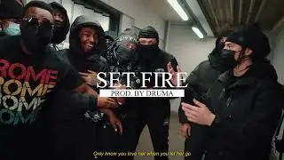 (FREE) Central Cee X Lil Tjay X Sample Drill Type Beat - Set Fire Prod. by Druma